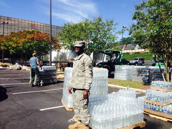 USA: Waiting for Water After Hurricane Joaquin