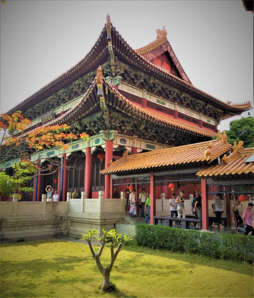 Courtyard of the Chinese Monastery