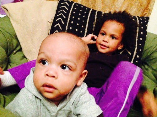 FLORIDA, USA: The Baby and The Boy