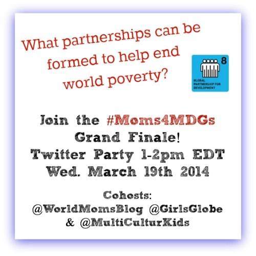World Moms Blog Launches 8 Month MDG Campaign!