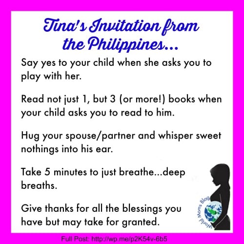 PHILIPPINES: An Open Letter To The Mom Who Wants To Do It All…